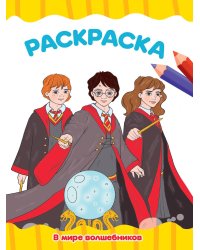РАСКРАСКА А4 эконом. В МИРЕ ВОЛШЕБНИКОВ