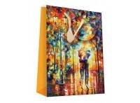 Пакеты подарочные. Пакет "Двое под зонтом" (1002S-SB)