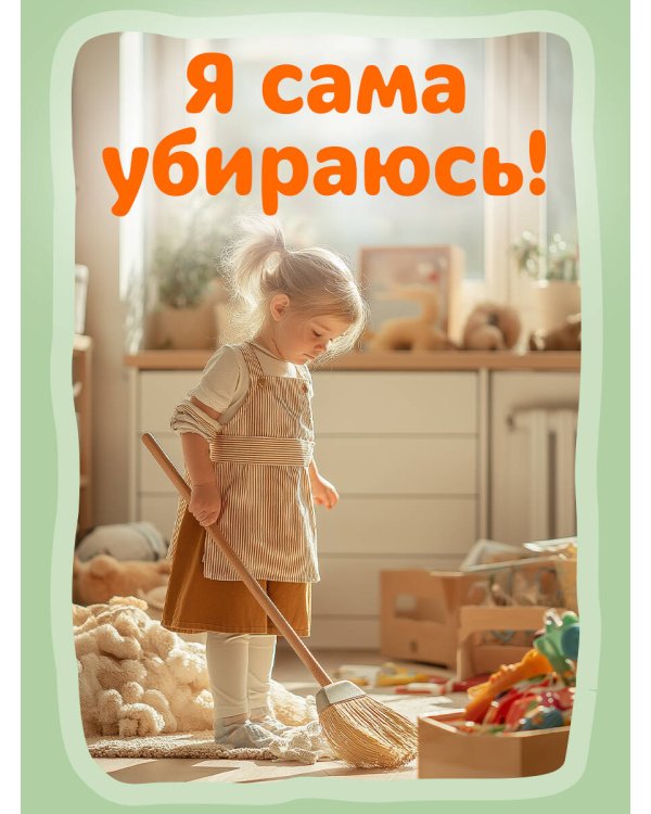 Я сам! Убираюсь в комнате