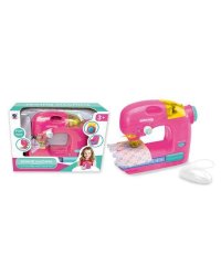 Игрушка пластиковая. ШВЕЙНАЯ МАШИНКА(24,5см*10см*21,5см, 2 предмета,свет,шить,в кор.) (Арт. 1941318)
