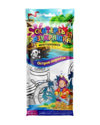 Скатерть ButtenFilm 1100х1200х0,060 60/1 белый Скатерть Остров пиратов