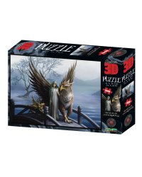 Пазл Super 3D "Царство спокойствия" ,500 дет.,6+ Р-р собран. пазла 61 х 46см (арт.10322) игр.-голов.
