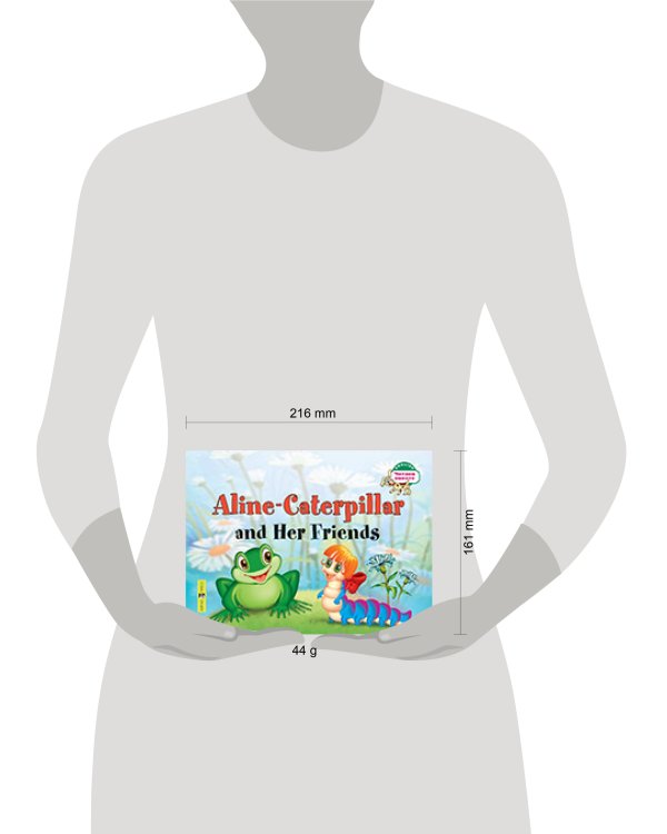 Гусеница Алина и ее друзья. Aline-Caterpillar and Her Friends. (на английском языке)