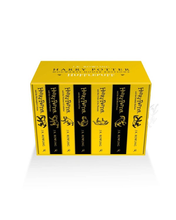 Дополнительное изображение книги «Harry Potter Hufflepuff House Editions Paperback Box Set (J.K. Rowling) Гарри Поттер издание факультета Пуффендуй Бокс сет/ Книги на английском языке»