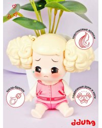 Кукла-брелок Эмоции Обида пупс, 9 см, пакет