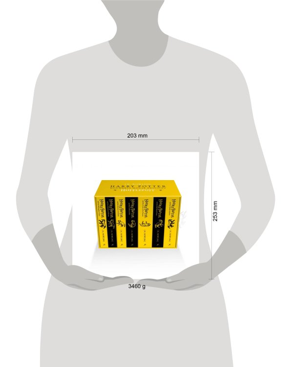 Дополнительное изображение книги «Harry Potter Hufflepuff House Editions Paperback Box Set (J.K. Rowling) Гарри Поттер издание факультета Пуффендуй Бокс сет/ Книги на английском языке»