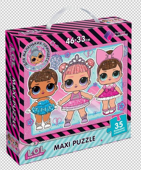 Пазл магнитный (Премьера Паблишинг) Магнитный пазл L.O.L. Праздник блеска