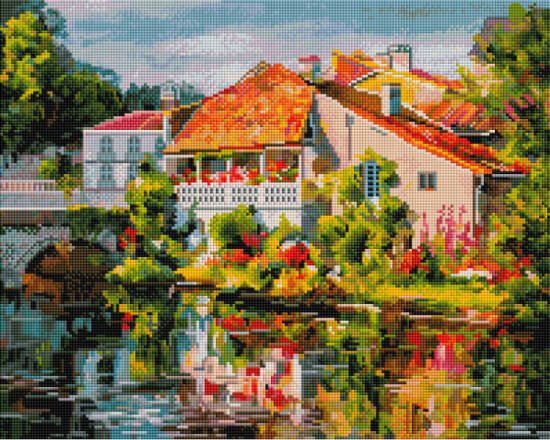 Мозаика на подрамнике (Белоснежка) 982-AT-S Франция. Аквитания