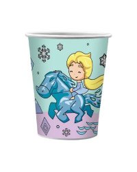 Frozen 2. Набор бумажных стаканов, мятный, 6 шт*250 мл (чиби)