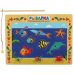 Игра "ловим" СИНИЙ ТРАКТОР 30*22,5 см, термопленка Буратино в кор.120шт