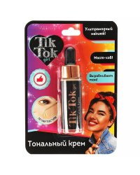 Тональный крем цвет бежевый TIK TOK GIRL в кор.24*12шт