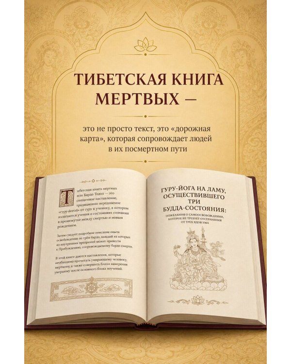 Дополнительное изображение книги «Тибетская Книга мертвых (подарочное издание с иллюстрациями и комментариями)»