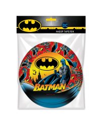 Batman. Набор бумажных тарелок, 6 шт d=180 мм