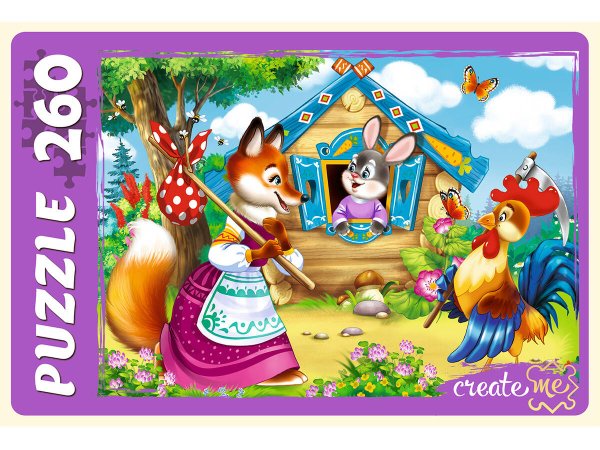 07. ПАЗЛЫ 260 элементов (Рыжий Кот) ПАЗЛЫ 260 элементов. ЛЮБИМЫЕ СКАЗКИ №19 (ПУ260-9841)