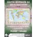 Политическая карта мира с флагами. Федеративное устройство России с флагами А0 (в новых границах)