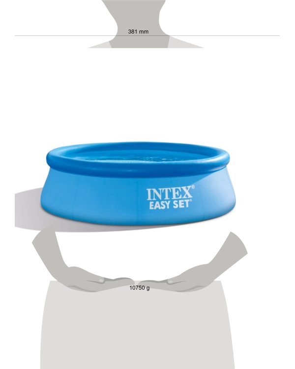 Бассейн с надувн.кольцом EASY SET  305*76 см + фильтр-насос INTEX ( Арт. 28122NP)