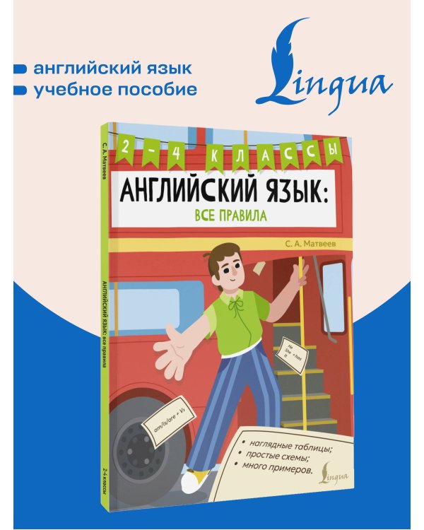 Дополнительное изображение книги «Английский язык: все правила. 2-4 классы»