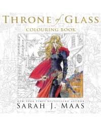 The Throne of Glass Colouring Book (Sarah Maas) Стеклянный трон Раскраска (Сара Маас) /Книги на английском языке