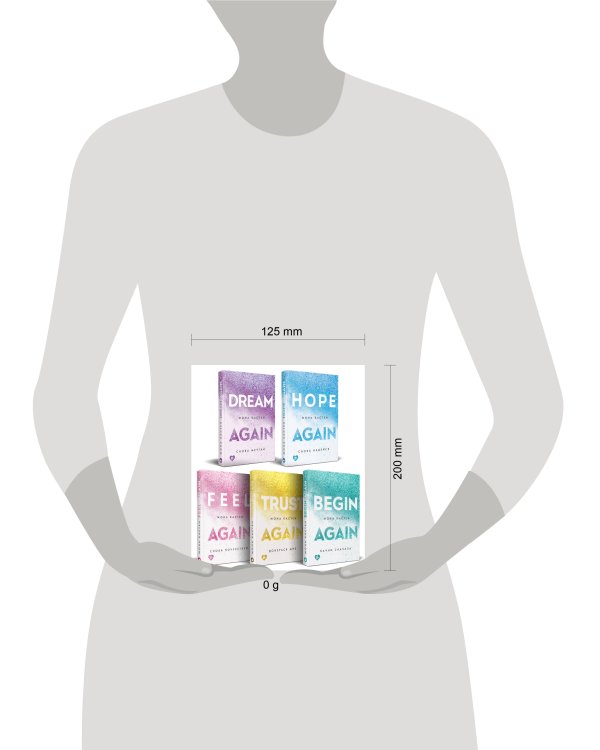 Комплект "Абсолютный бестселлер Моны Кастен" из 5 книг: Начни сначала + Доверься мне + Снова почувствуй + Снова надейся + Снова мечтай