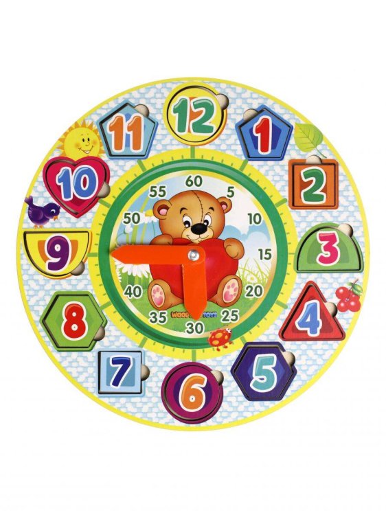 Обучающая игра «Часы-вкладыши №2», 094201