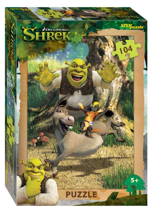 Мозаика "puzzle" 104 "Shrek" (Dreamworks, Мульти)