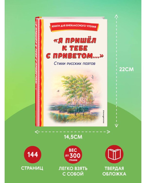 "Я пришёл к тебе с приветом...". Стихи русских поэтов (ил. В. Канивца)