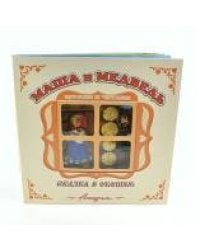 "Маша и медведь". Книжка-панорама с движущимися картинками. Вырубка на обложке (картон хромэрзац 320 г)