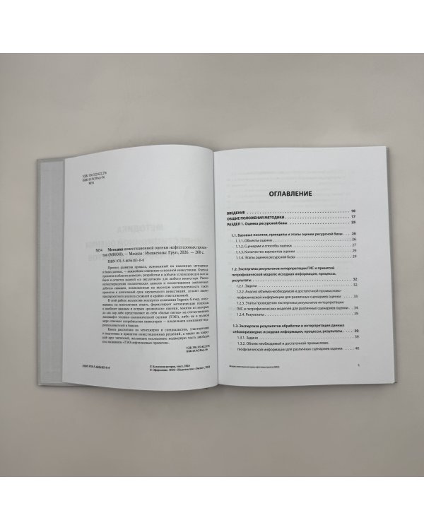 Методика инвестиционной оценки нефтегазовых проектов (МИОН)
