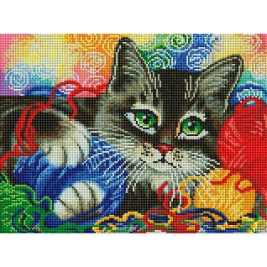 600-ST-S Котик с клубочками