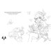 Азиатское Art Book. Impressed by Genshin Impact. Раскраска