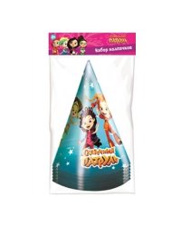 Сказочный патруль. Набор колпачков (бирюзовые), 6 шт