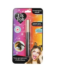 Тушь для ресниц с блестками, золотистая TIK TOK GIRL в кор.48*12шт