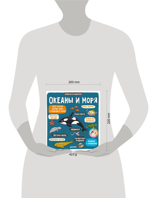 Дополнительное изображение книги «Океаны и моря»