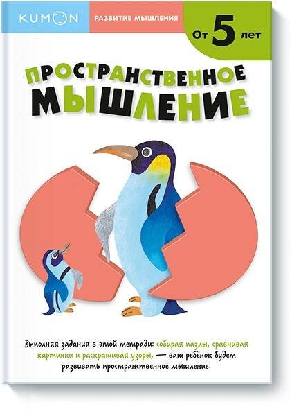 Развитие мышления. Пространственное мышление (от 5 лет)