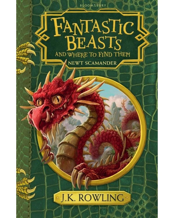 Fantastic Beasts and Where to Find Them Hogwarts Library Book J.K.Rowling Фантастические твари и где они обитают Д.К.Роулинг/Книги на английском языке