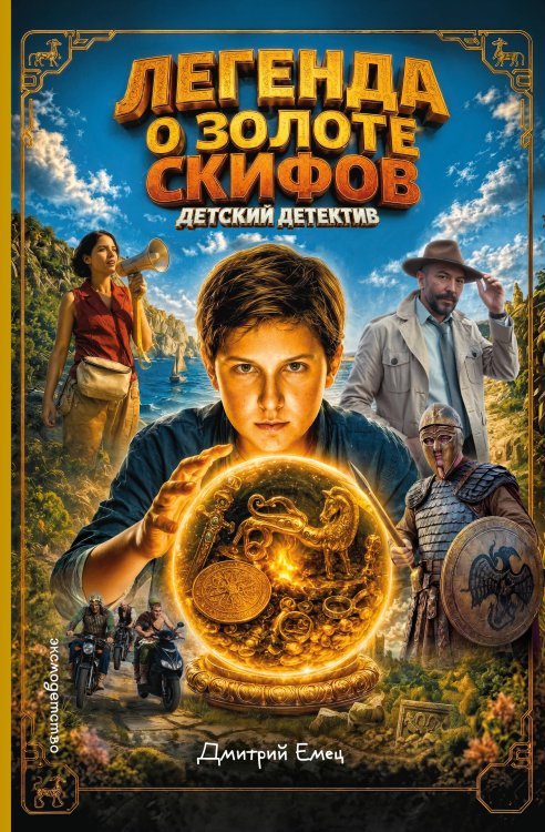Обложка книги «Золото скифов (ил. А. Крысова) (кинообложка)» — Емец Дмитрий Александрович, ISBN 9785042072819