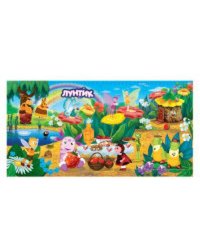 КОВРИК-ПАЗЛ "ИГРАЕМ ВМЕСТЕ" ЛУНТИК 8 СЕГМЕНТОВ, КАЖДЫЙ 31.5*31.5СМ В ПАК. в кор.12шт