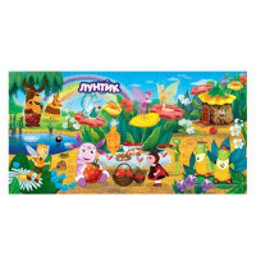 "ИГРАЕМ ВМЕСТЕ" НАСТОЛЬНЫЕ ИГРЫ (Умка) КОВРИК-ПАЗЛ "ИГРАЕМ ВМЕСТЕ" ЛУНТИК 8 СЕГМЕНТОВ, КАЖДЫЙ 31.5*31.5СМ В ПАК. в кор.12шт