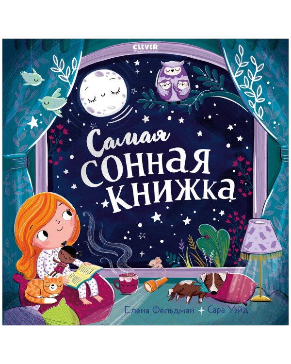 Книжки-картинки. Самая сонная книжка/Фельдман Е.