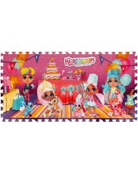 Коврик-пазл Hairdorable 8 сегментов, каждый 31.5*31.5см ИГРАЕМ ВМЕСТЕ в кор.12шт