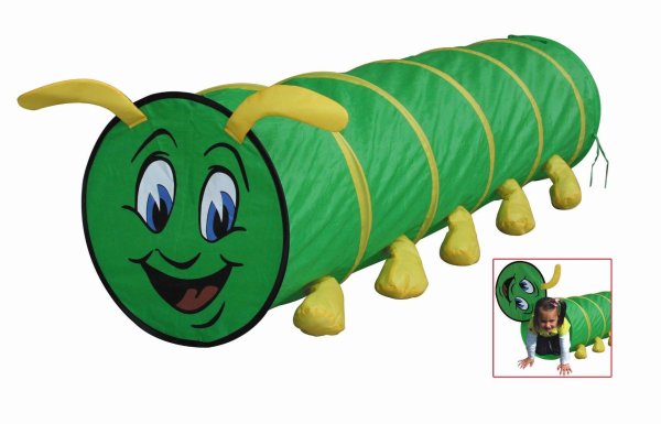 Палатка игровая туннель (46х180 см) "ГУСЕНИЧКА" (в коробке) (арт. 8601)