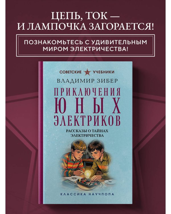 Приключения юных электриков. Рассказы о тайнах электричества. Лучшие советские учебники