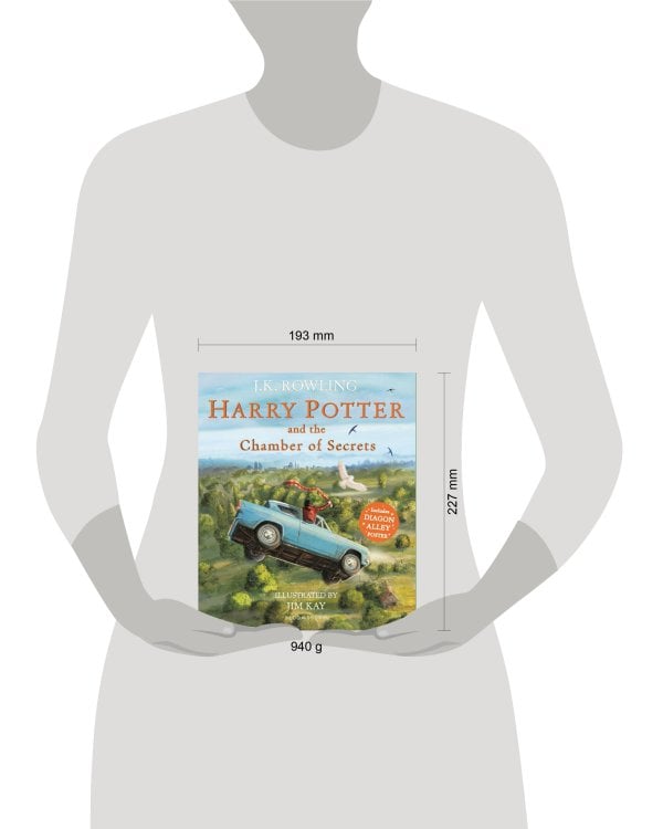 Harry Potter and the Chamber of Secrets Illustrated Edition J.K. Rowling Гарри Поттер и Тайная комната Д.К. Роулинг / Книги на английском языке