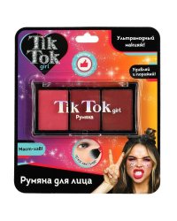 Румяна розовые, темно-розовые, терракотовые TIK TOK GIRL в кор.24*12шт