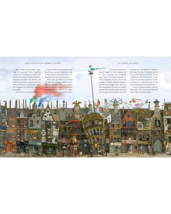 Harry Potter and the Chamber of Secrets Illustrated Edition J.K. Rowling Гарри Поттер и Тайная комната Д.К. Роулинг / Книги на английском языке