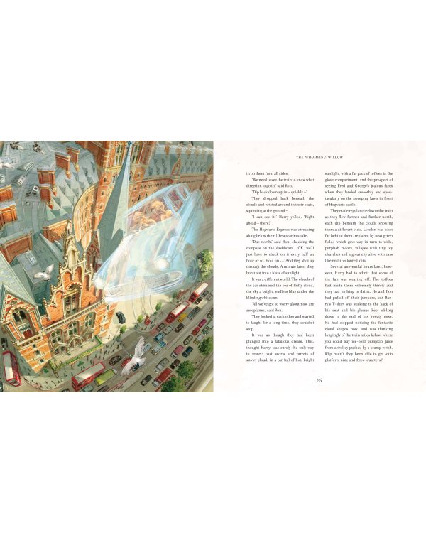 Harry Potter and the Chamber of Secrets Illustrated Edition J.K. Rowling Гарри Поттер и Тайная комната Д.К. Роулинг / Книги на английском языке