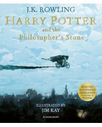 Harry Potter and the Philosopher's Stone Illustrated Edition J.K. Rowling Гарри Поттер и философский камень Д.К. Роулинг / Книги на английском языке