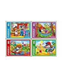 ПАЗЛЫ 80 элементов. ПРИКЛЮЧЕНИЯ ЩЕНКОВ (Арт.П80-5930) кратно 16