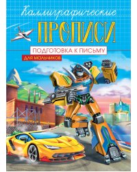 Каллиграфические прописи для мальчиков А5. ПОДГОТОВКА К ПИСЬМУ
