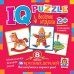 IQ Пазл деревянный. Весёлые игрушки 2+